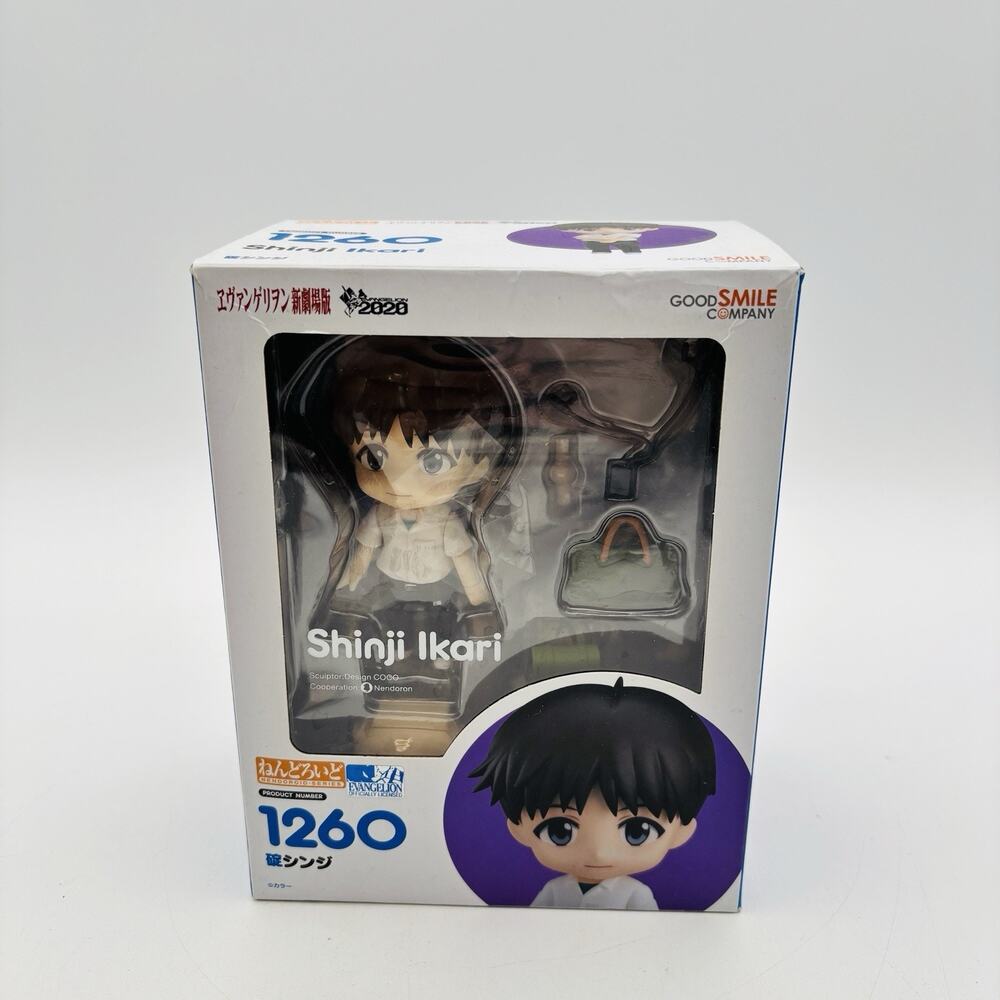 New Nendoroid 1260 Evangelion Ikari Shinji Action Figure Good Smile Company